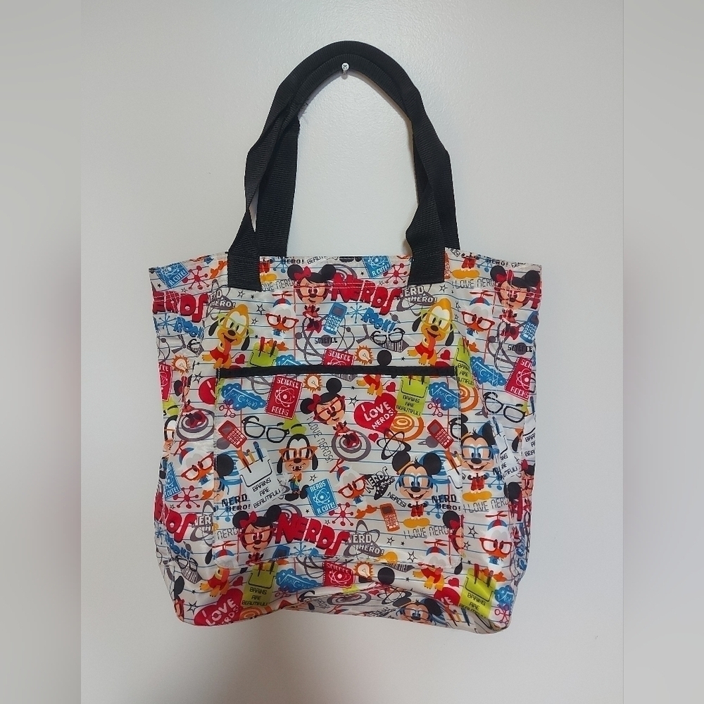 Disney parks tote bag I love Nerds